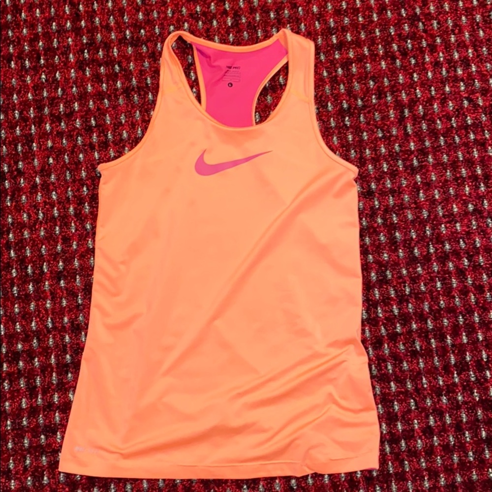 Nike Girls Athletic Top Size L